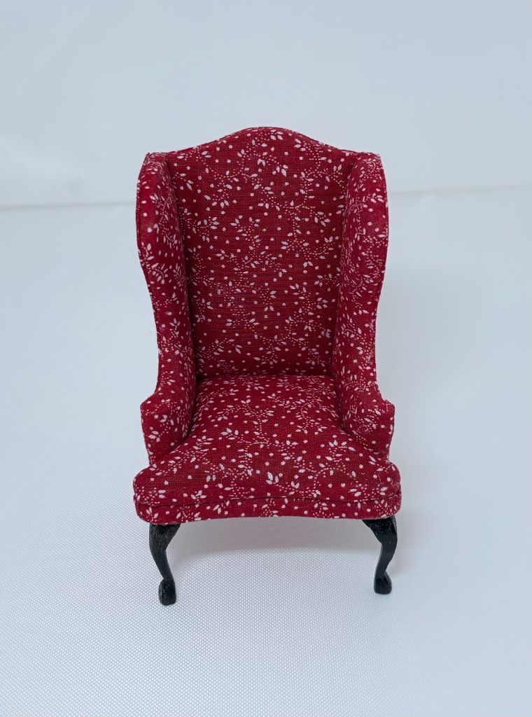 Wing Back Chair - Front View